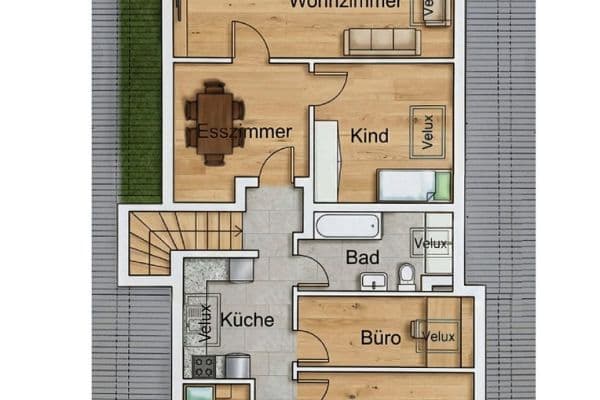Prenájom bytu 4-izbový 90 m², Buchholz Prenájom bytu 4-izbový 90 m², Buchholz
