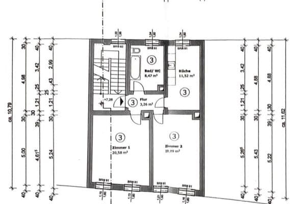 Predaj bytu 2-izbový 64 m², Amerikaner Str. 13, Mannheim Predaj bytu 2-izbový 64 m², Amerikaner Str. 13, Mannheim