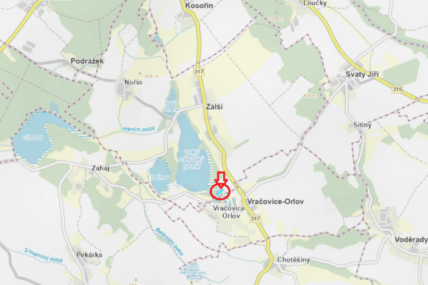 Predaj pozemku 2.036 m², Vračovice-Orlov Predaj pozemku 2.036 m², Vračovice-Orlov