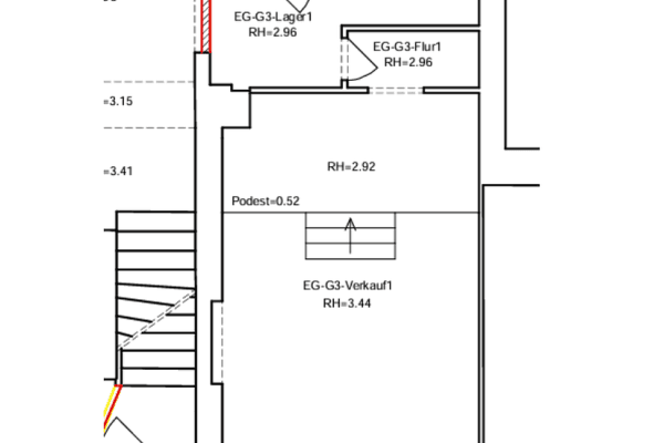 Prenájom nebytového priestoru 60 m², Reichsstraße 104, Berlin Prenájom nebytového priestoru 60 m², Reichsstraße 104, Berlin
