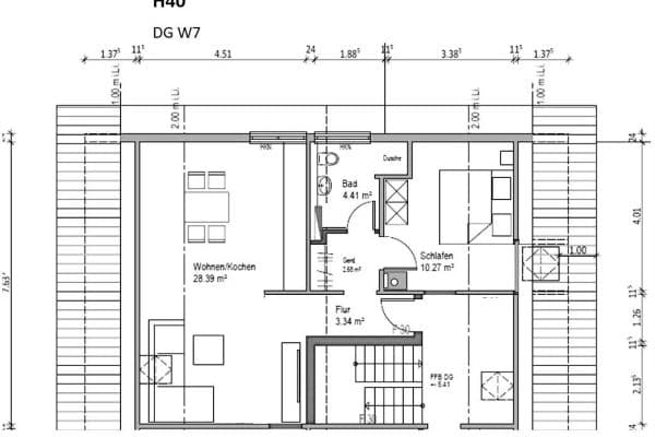 Prenájom bytu 2-izbový 54 m², Schöntal Sindeldorf Prenájom bytu 2-izbový 54 m², Schöntal Sindeldorf