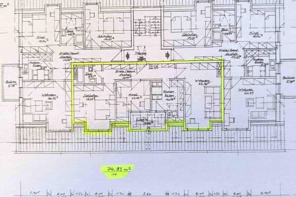 Prenájom bytu 3-izbový 75 m², Sudetenstraße 1, Klingenberg Prenájom bytu 3-izbový 75 m², Sudetenstraße 1, Klingenberg