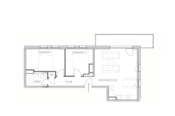 Prenájom bytu 3-izbový 65 m², Berlin, Berlín Prenájom bytu 3-izbový 65 m², Berlin, Berlín