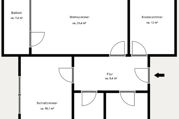 Prenájom bytu 3-izbový 80 m², Holstentwiete, Halstenbek Prenájom bytu 3-izbový 80 m², Holstentwiete, Halstenbek