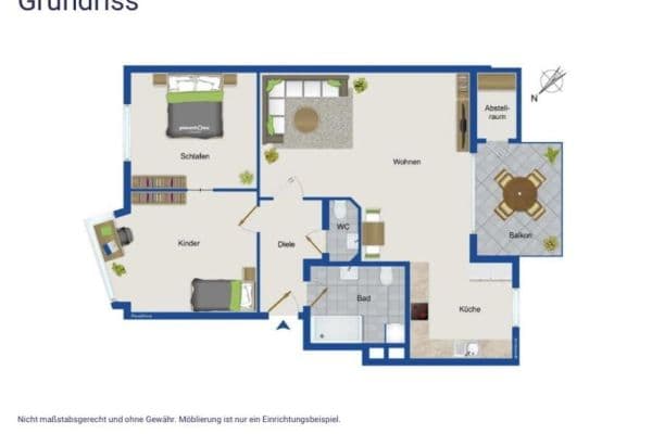 Prenájom bytu 3-izbový 85 m², Düsseldorf Prenájom bytu 3-izbový 85 m², Düsseldorf