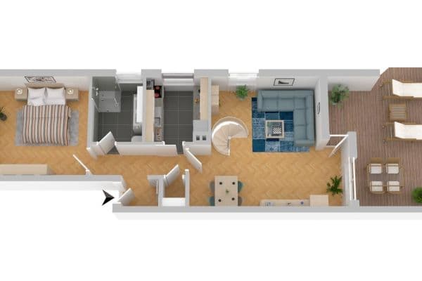 Predaj bytu 2-izbový 82 m², Pernerkreppe 26, München, Bavorsko Predaj bytu 2-izbový 82 m², Pernerkreppe 26, München, Bavorsko