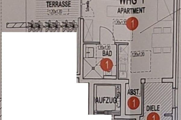 Prenájom bytu 1-izbový 39 m², Köln, Severné Porýnie - Westfálsko Prenájom bytu 1-izbový 39 m², Köln, Severné Porýnie - Westfálsko