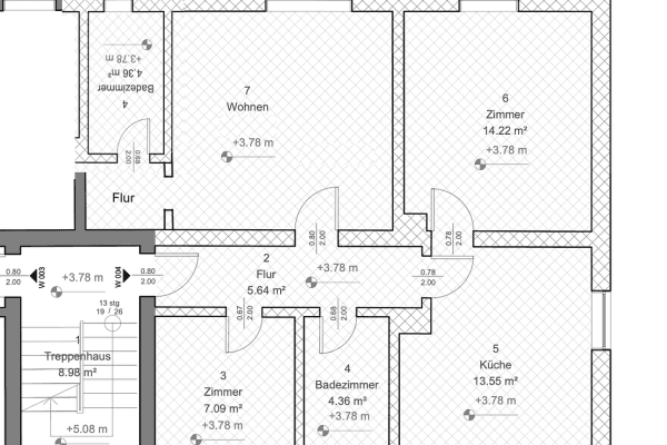 Prenájom bytu 3-izbový 69 m², Schlesierstraße 1, Schwandorf, Bavorsko Prenájom bytu 3-izbový 69 m², Schlesierstraße 1, Schwandorf, Bavorsko