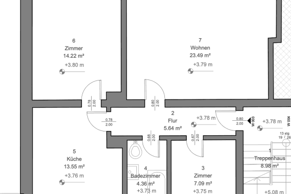 Prenájom bytu 3-izbový 70 m², Schlesierstraße 1, Schwandorf, Bavorsko Prenájom bytu 3-izbový 70 m², Schlesierstraße 1, Schwandorf, Bavorsko
