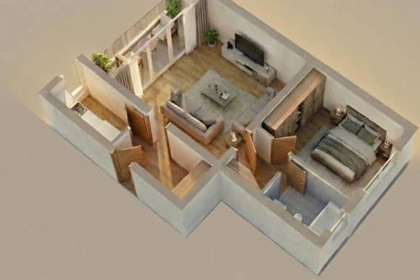 Predaj bytu 2-izbový 61 m², Burggrafenstr. 20, Berlin, Berlín Predaj bytu 2-izbový 61 m², Burggrafenstr. 20, Berlin, Berlín