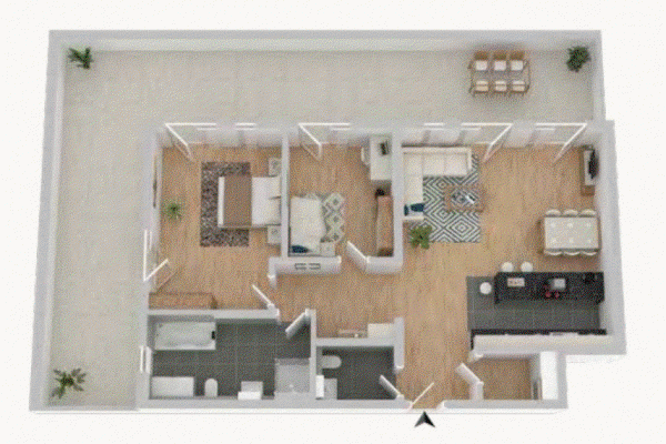 Predaj bytu 3-izbový 132 m², Pocking Predaj bytu 3-izbový 132 m², Pocking