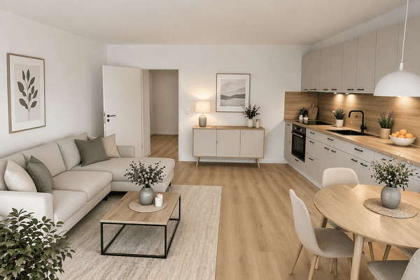 Prenájom bytu 3-izbový 60 m², Hochheim am Main Prenájom bytu 3-izbový 60 m², Hochheim am Main