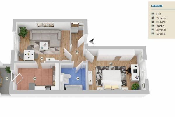 Predaj bytu 2-izbový 51 m², Berlin, Berlín Predaj bytu 2-izbový 51 m², Berlin, Berlín