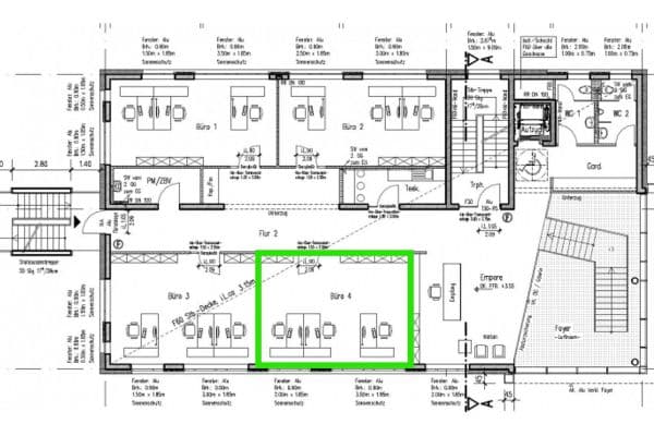 Prenájom kancelárie 52 m², Wagner-Régeny-Straße 14, Berlin, Berlín Prenájom kancelárie 52 m², Wagner-Régeny-Straße 14, Berlin, Berlín