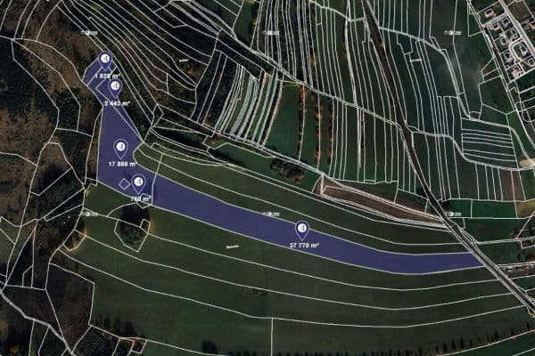 Predaj pozemku 60.688 m², Sedlejov Predaj pozemku 60.688 m², Sedlejov