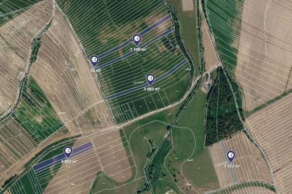 Predaj pozemku 24.361 m², Stavěšice Predaj pozemku 24.361 m², Stavěšice
