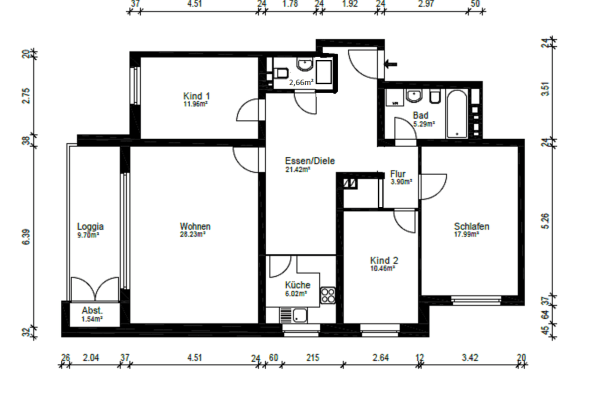 Prenájom bytu 5-izbový 120 m², Hamburg, Hamburg Prenájom bytu 5-izbový 120 m², Hamburg, Hamburg