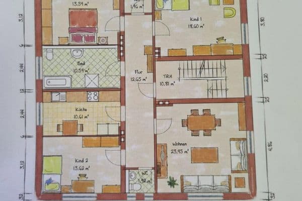 Prenájom bytu 4-izbový 106 m², Eberswalder Straße 133, Eberswalde Prenájom bytu 4-izbový 106 m², Eberswalder Straße 133, Eberswalde