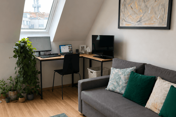 Prenájom bytu 1-izbový 37 m², Roháčova, Praha Prenájom bytu 1-izbový 37 m², Roháčova, Praha