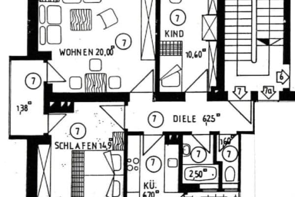 Predaj bytu 3-izbový 65 m², Augsburg, Bavorsko Predaj bytu 3-izbový 65 m², Augsburg, Bavorsko