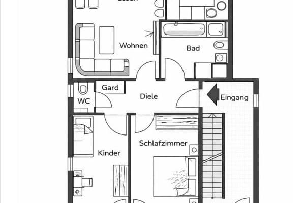 Predaj bytu 3-izbový 84 m², Stuttgart, Bádensko-Wurttembersko Predaj bytu 3-izbový 84 m², Stuttgart, Bádensko-Wurttembersko