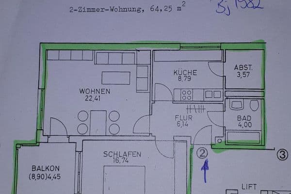 Predaj bytu 2-izbový 64 m², Unterschleißheim, Bavorsko Predaj bytu 2-izbový 64 m², Unterschleißheim, Bavorsko