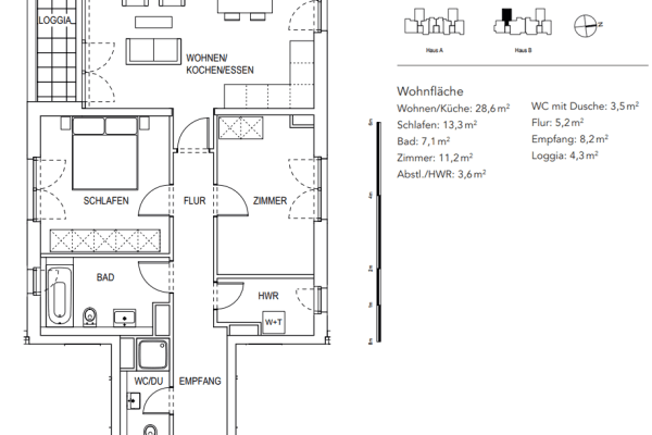 Predaj bytu 3-izbový 83 m², Berlin, Berlín Predaj bytu 3-izbový 83 m², Berlin, Berlín