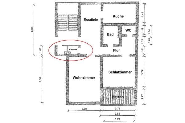 Predaj bytu 2-izbový 75 m², Rosenweg 4, Markgröningen Predaj bytu 2-izbový 75 m², Rosenweg 4, Markgröningen