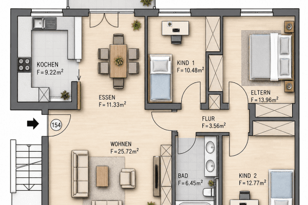 Predaj bytu 4-izbový 98 m², Deutschenbaurstraße 35c, Augsburg Predaj bytu 4-izbový 98 m², Deutschenbaurstraße 35c, Augsburg