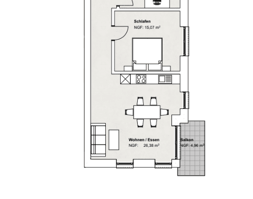 Prenájom bytu 3-izbový 84 m², Am Brüggeberge 14, Wolfenbüttel Prenájom bytu 3-izbový 84 m², Am Brüggeberge 14, Wolfenbüttel