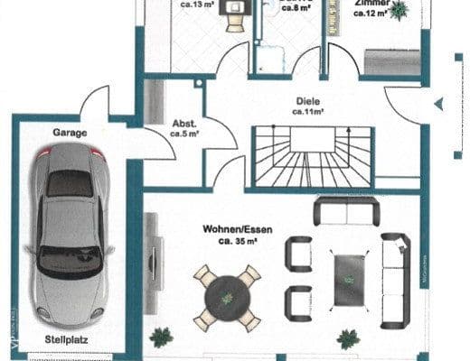 Prenájom domu 254 m², pozemek 451 m², Ottilie-Wildermuth-Weg 4, Frankfurt Prenájom domu 254 m², pozemek 451 m², Ottilie-Wildermuth-Weg 4, Frankfurt