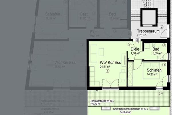 Predaj bytu 2-izbový 59 m², Burgauer Straße 18a, Krumbach Predaj bytu 2-izbový 59 m², Burgauer Straße 18a, Krumbach
