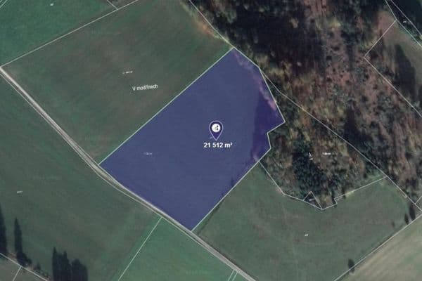 Predaj pozemku 21.512 m², Vyskytná nad Jihlavou Predaj pozemku 21.512 m², Vyskytná nad Jihlavou