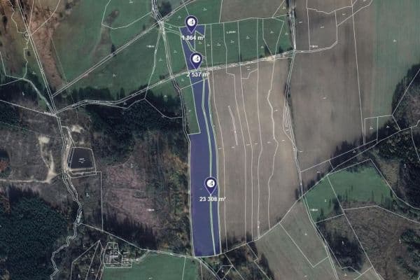 Predaj pozemku 27.709 m², Šimanov Predaj pozemku 27.709 m², Šimanov