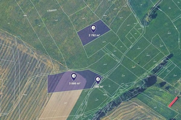 Predaj pozemku 8.744 m², Kbel Predaj pozemku 8.744 m², Kbel