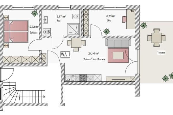 Prenájom bytu 3-izbový 61 m², An der Schwefelquelle 2, Schwandorf, Bavorsko Prenájom bytu 3-izbový 61 m², An der Schwefelquelle 2, Schwandorf, Bavorsko