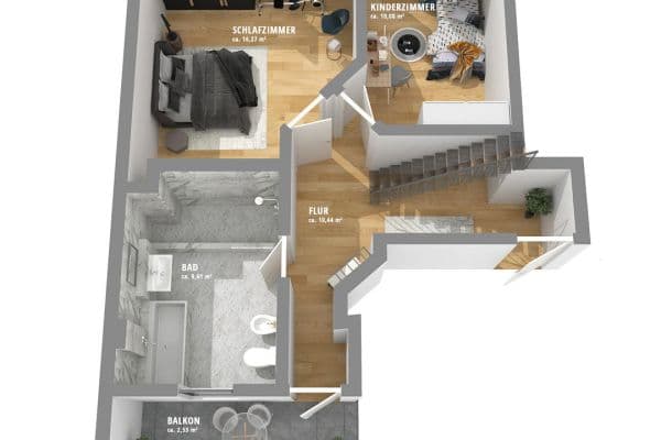 Predaj bytu 3-izbový 107 m², Frankfurt, Hesensko Predaj bytu 3-izbový 107 m², Frankfurt, Hesensko
