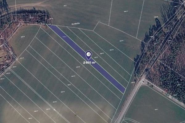 Predaj pozemku 2.805 m², Mělník Predaj pozemku 2.805 m², Mělník
