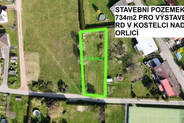 Predaj pozemku 734 m², Školní, Kostelec nad Orlicí Predaj pozemku 734 m², Školní, Kostelec nad Orlicí