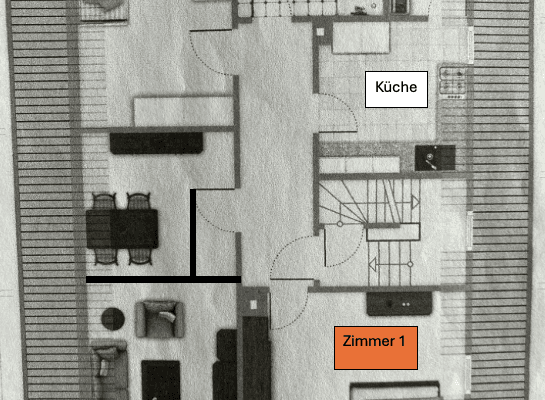 Prenájom bytu 1-izbový 19 m², Ludwigsburg Prenájom bytu 1-izbový 19 m², Ludwigsburg