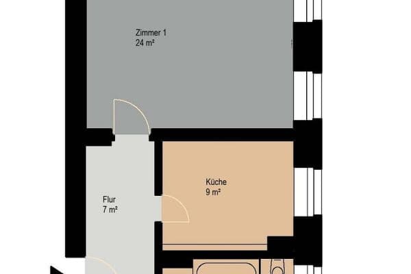 Prenájom bytu 1-izbový 49 m², Friedenstraße 62, Berlin, Berlín Prenájom bytu 1-izbový 49 m², Friedenstraße 62, Berlin, Berlín