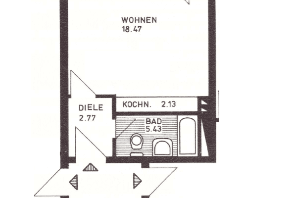 Prenájom bytu 1-izbový 32 m², Oberursel (Taunus) Prenájom bytu 1-izbový 32 m², Oberursel (Taunus)