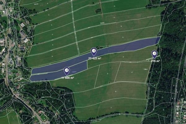 Predaj pozemku 35.244 m², Kružberk, Moravskoslezský kraj Predaj pozemku 35.244 m², Kružberk, Moravskoslezský kraj