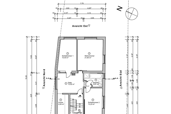 Predaj bytu 3-izbový 78 m², Pfinztal Predaj bytu 3-izbový 78 m², Pfinztal