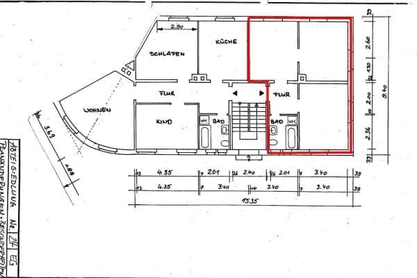 Prenájom bytu 2-izbový 53 m², Abteisstraße 24, Oberlungwitz Prenájom bytu 2-izbový 53 m², Abteisstraße 24, Oberlungwitz