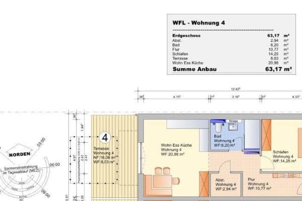 Prenájom bytu 2-izbový 65 m², Kronau Prenájom bytu 2-izbový 65 m², Kronau