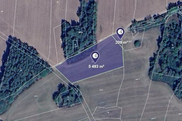 Predaj pozemku 5.702 m², Chanovice Predaj pozemku 5.702 m², Chanovice