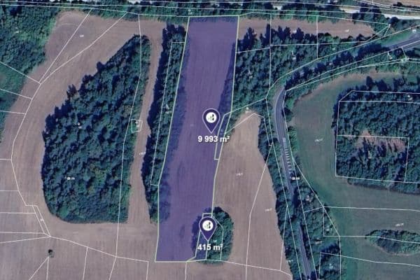 Predaj pozemku 10.408 m², Chanovice Predaj pozemku 10.408 m², Chanovice