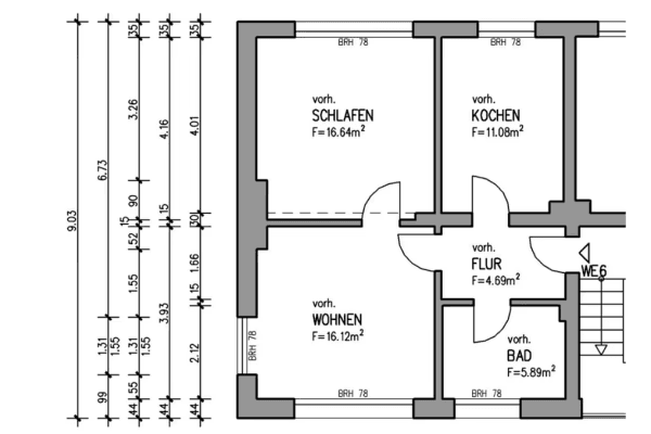 Prenájom bytu 2-izbový 55 m², Ritterstraße 55, Solingen Prenájom bytu 2-izbový 55 m², Ritterstraße 55, Solingen
