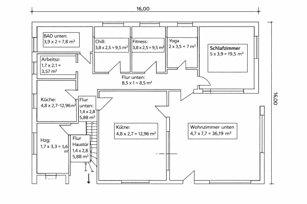Predaj domu 233 m², pozemek 1.072 m², Buchholz Predaj domu 233 m², pozemek 1.072 m², Buchholz